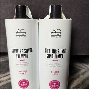 Sterling Silver Shampoo and Conditioner Set - White